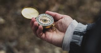 compass for hiking